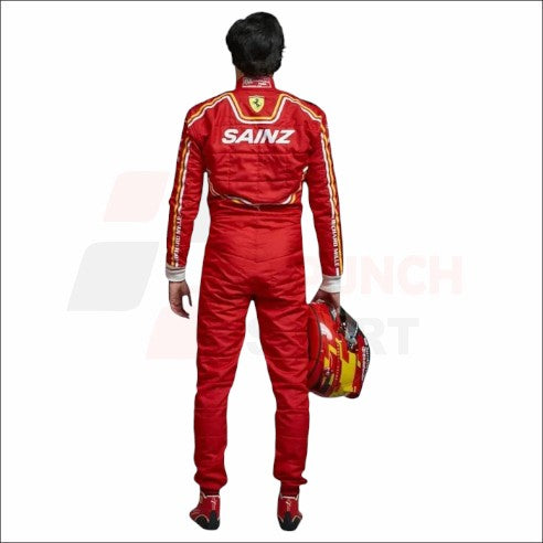 2024 Carlos Sainz Jr. Scuderia Ferrari Race suit New