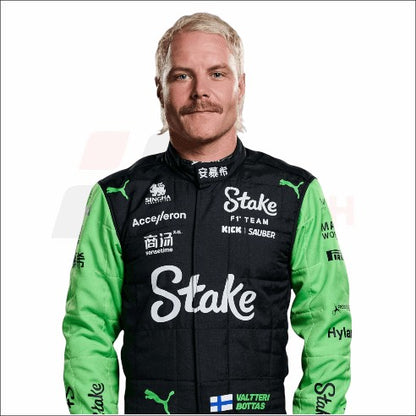 2024 Valtteri Bottas Kick Sauber F1 Team Stake Race Suit