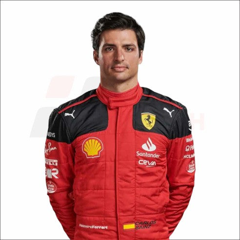 2023 Carlos Sainz Race Scuderia Ferrari F1 Race Suit